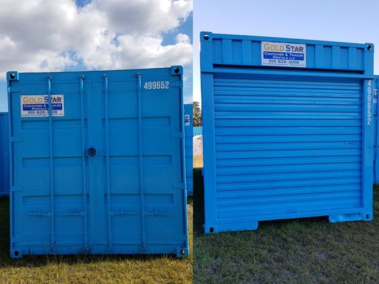 Rentable Storage Containers Across Southeastern NC Gold Star Storage